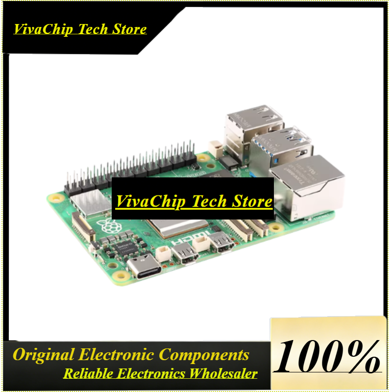 Raspberry Pi 5 8Gb Board - VoFS1pcs Raspberry Pi 5 Entwicklungsboard KI