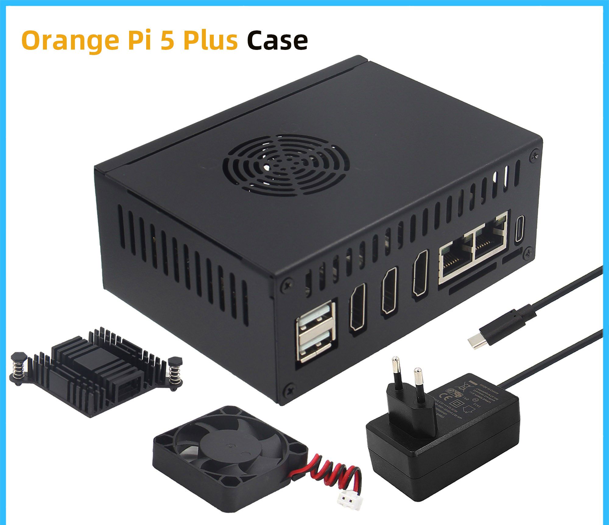 Orangefarbenes Pi 5 Plus-Gehäu – Orange Pi 5 Plus 16Gb Bewertung und Preis