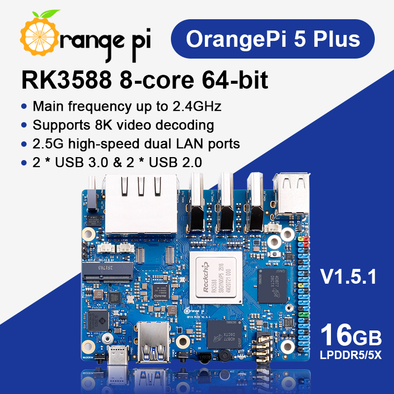 AvaCore Orange Pi 5 Plus 16GB  – Orange Pi 5 Plus 16Gb Bewertung und Preis